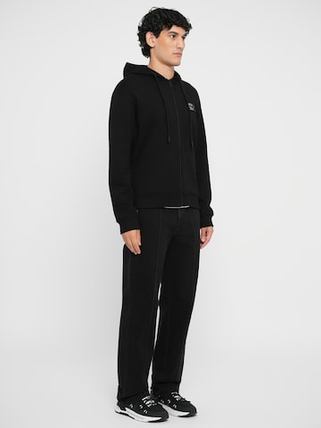 Versace Jeans Couture - Casaco em moletão em preto