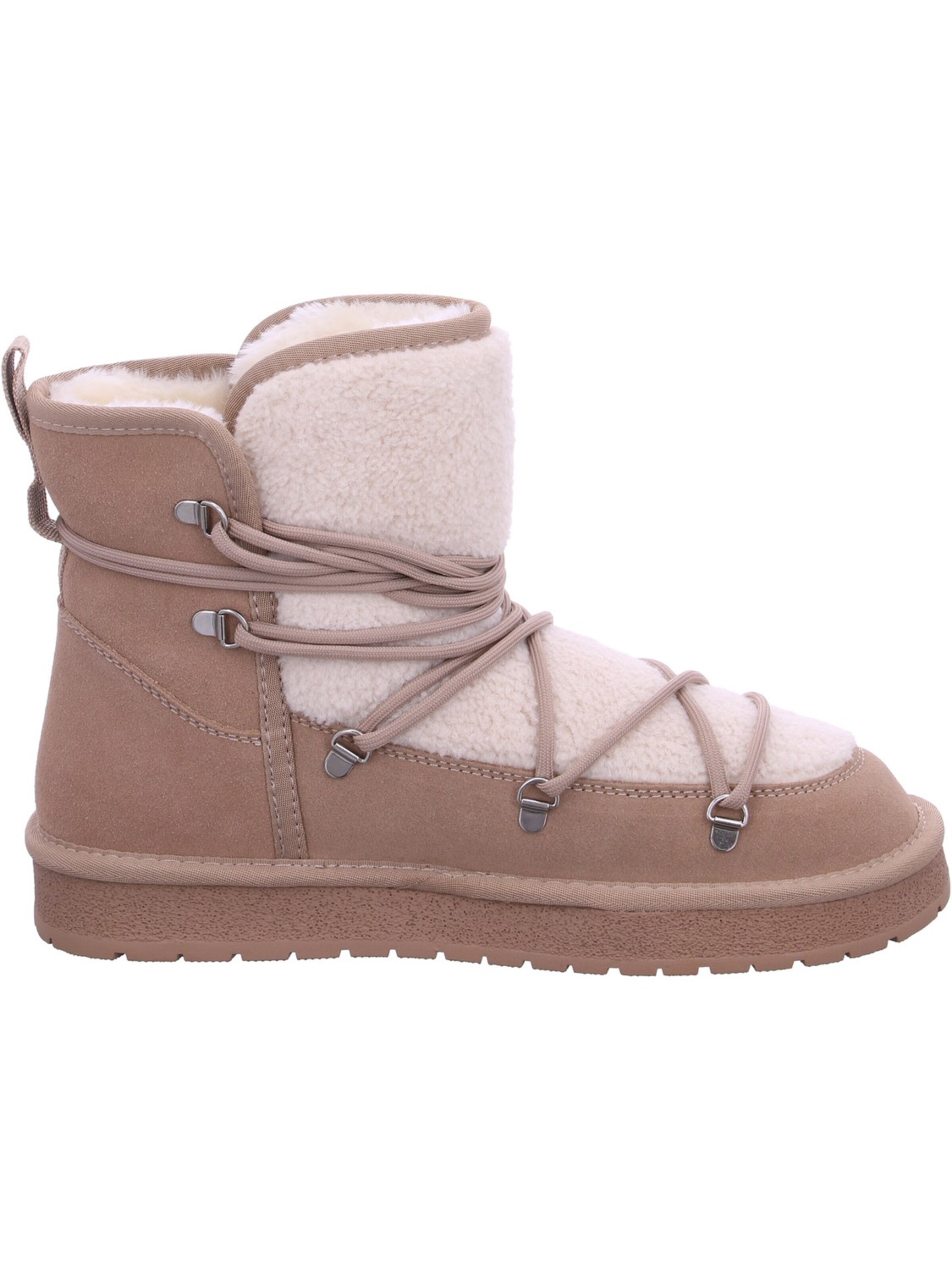 LA STRADA Snow Boots in Beige