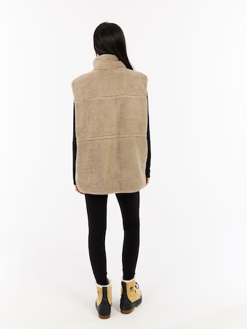PROTEST Vest 'PRTGym' in Brown