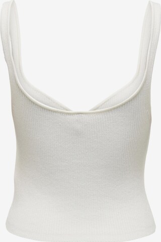 Tops en tricot 'MIRI' ONLY en blanc