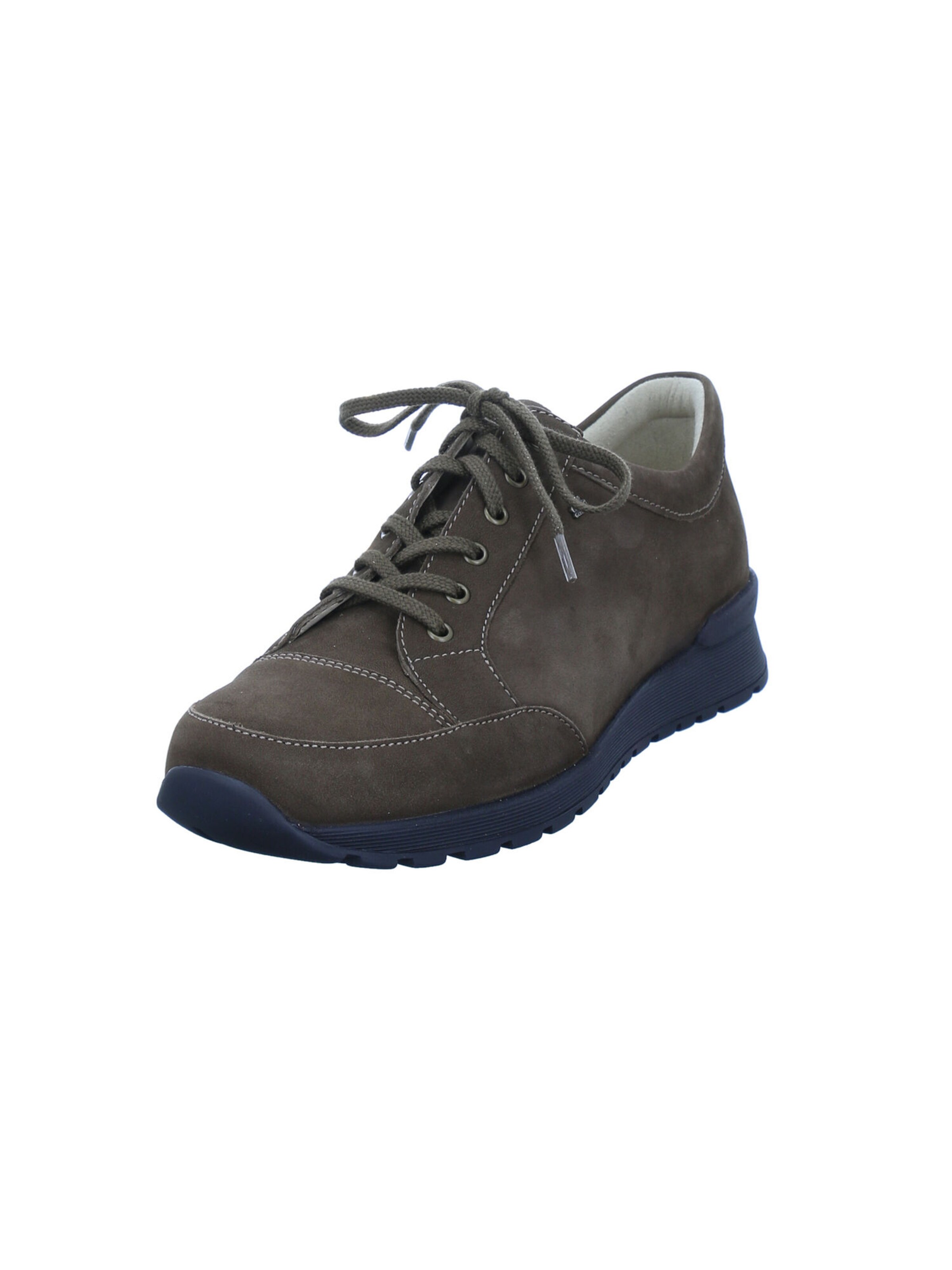 Finn Comfort Lace-Up Shoes 'Andover' in Brown: front