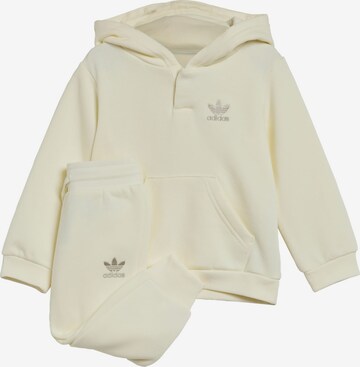 ADIDAS ORIGINALS Sweatsuit 'Adicolor' in Beige