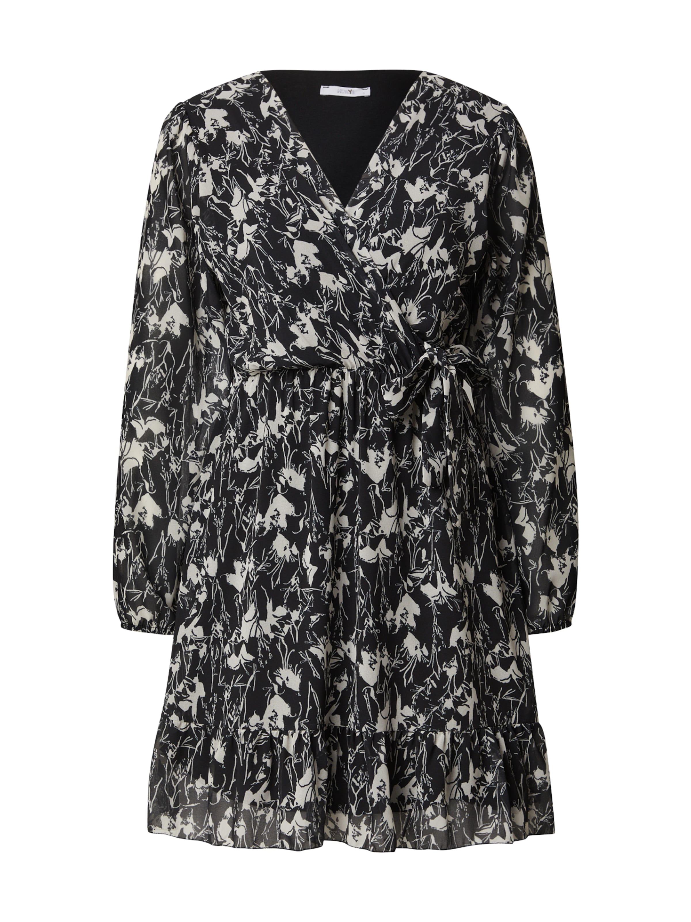 Hailys Kleit 'Jus', värv must: eest vaates