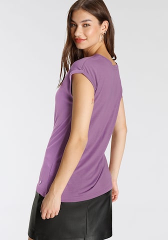TAMARIS Shirt in Purple