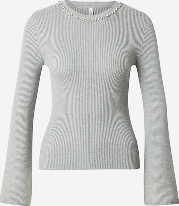 Pulover 'ONLNATASCHA' de la ONLY pe gri: față