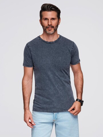 Ombre Shirt in Blue: front