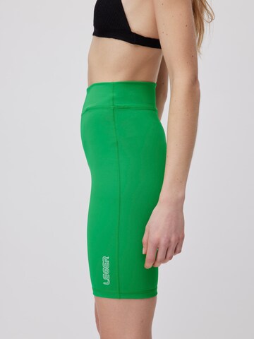 LeGer by Lena Gercke - Skinny Calças de desporto 'Anian' em verde