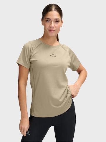 Newline Functioneel shirt 'Speed' in Bruin: voorkant