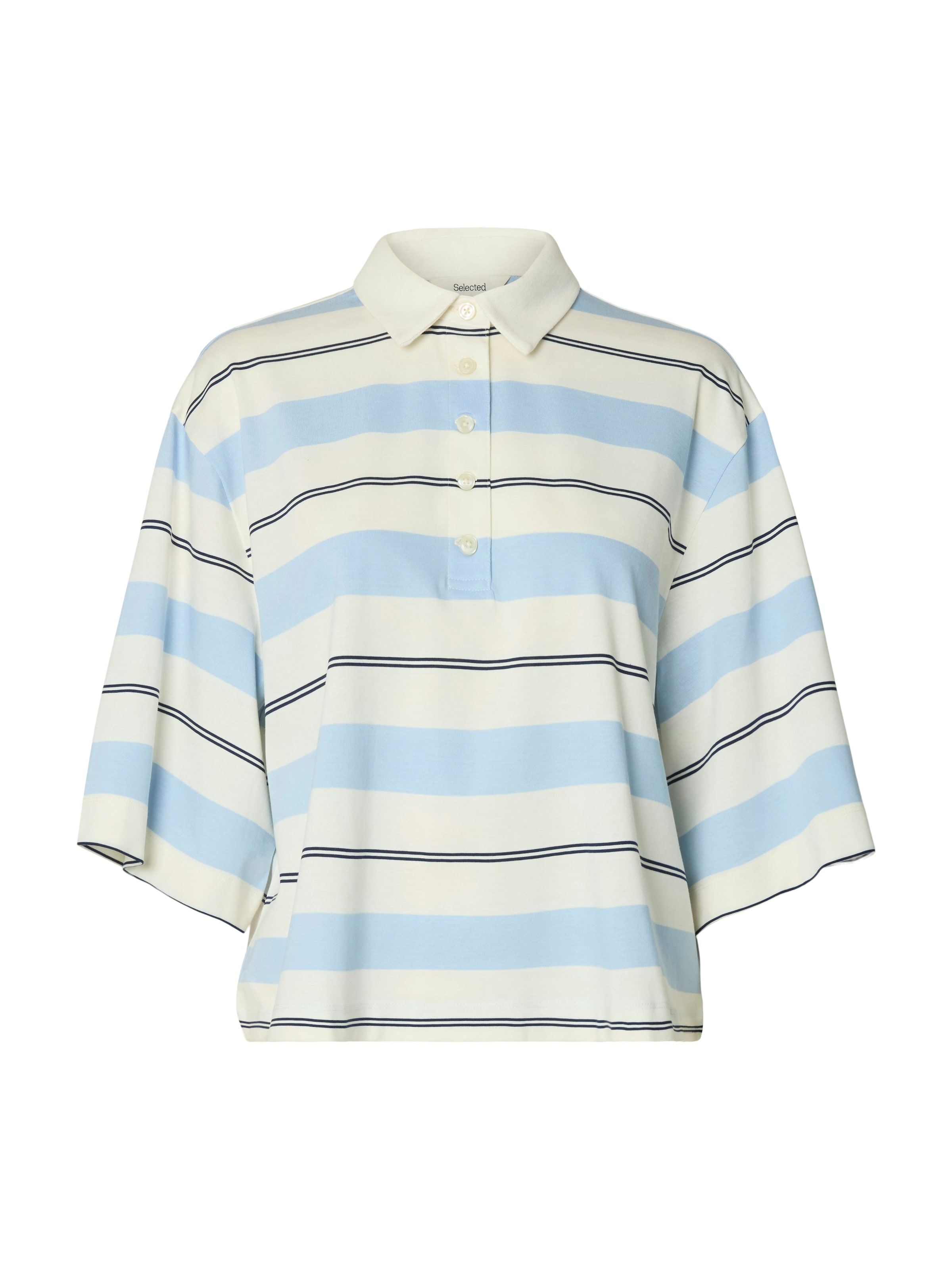 SELECTED Shirt in Beige: front