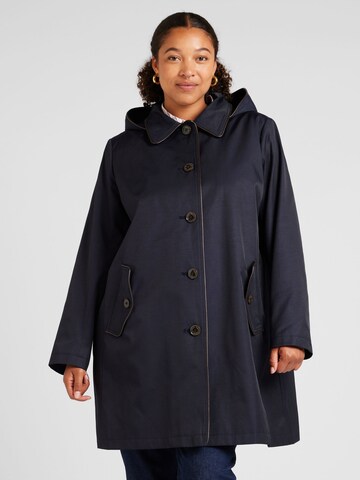 Lauren Ralph Lauren Plus Ανοιξιάτικο και φθινοπωρινό παλτό σε μπλε: μπροστά