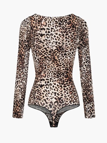 Body modelant 'Bodysuit Sculpting Shapewear Longsleeve mit String' cfab (formerly creamy fabrics) en beige