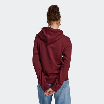 Sweat-shirt 'Essentials Linear' ADIDAS SPORTSWEAR en rouge