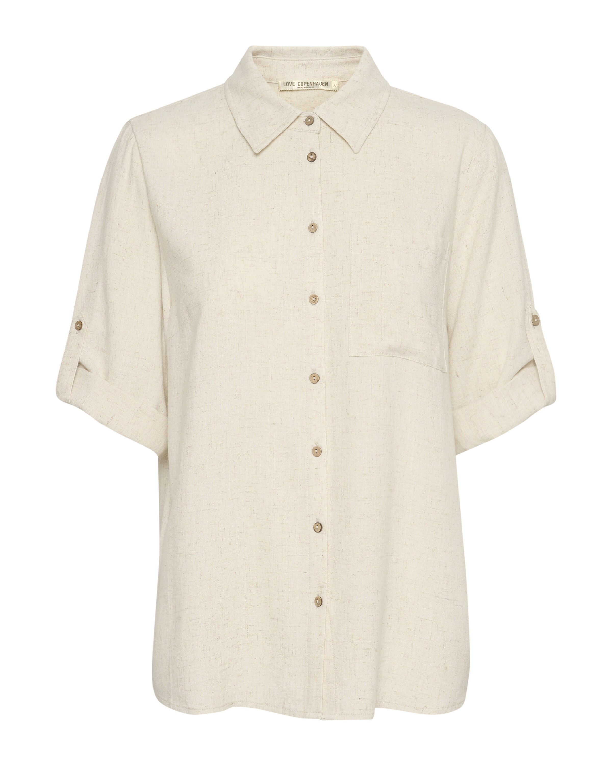 Love Copenhagen Bluse 'Kamri' i beige: forside