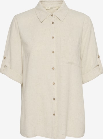 Love Copenhagen Bluse 'Kamri' in Beige: Vorderseite