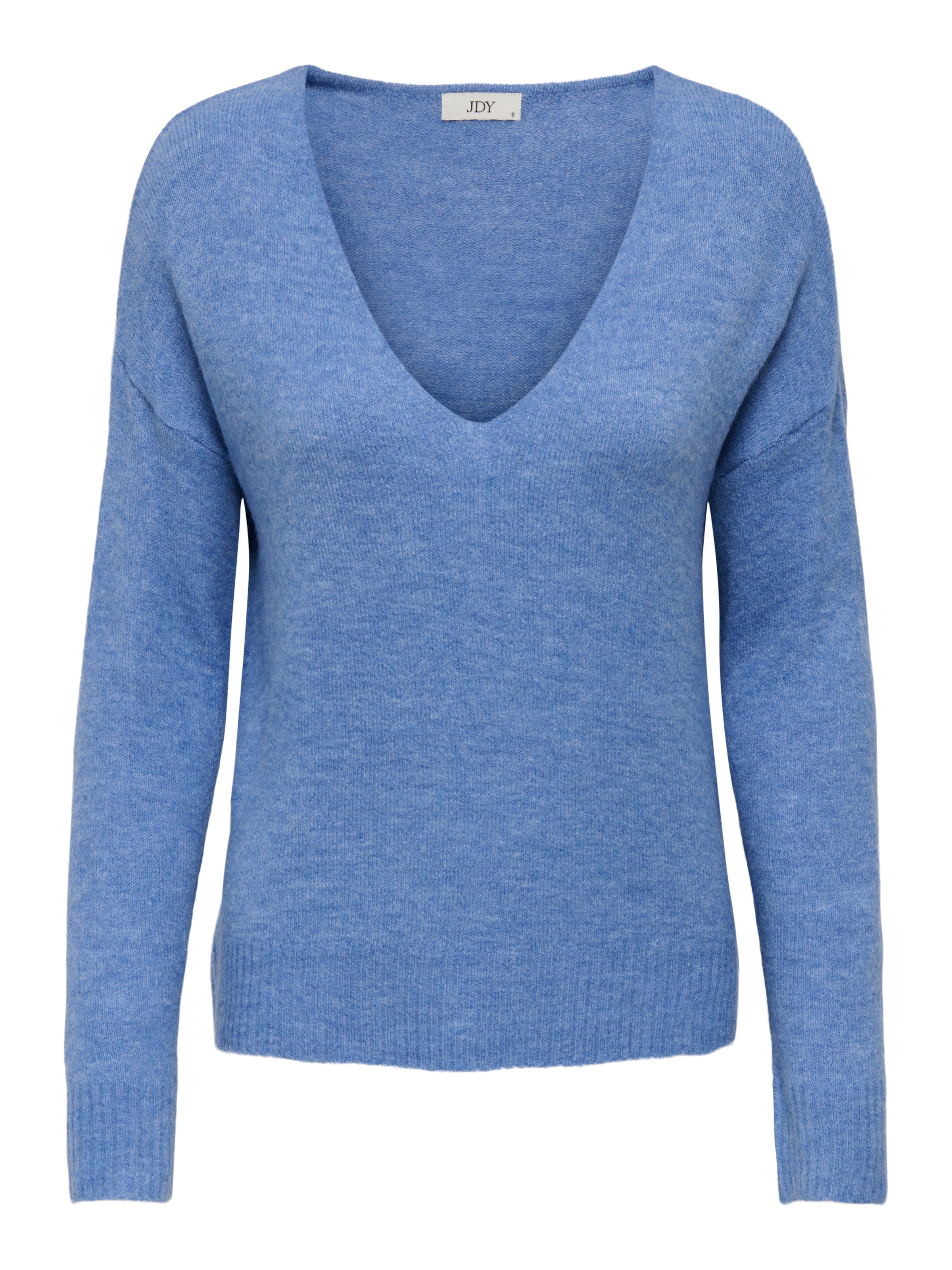 JDY Sweater 'JDYELANORA' in Blue: front