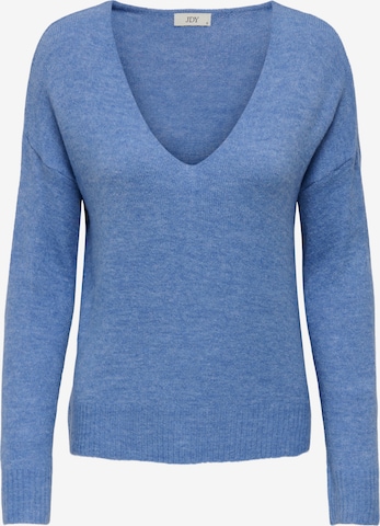 JDY Sweater 'JDYELANORA' in Blue: front
