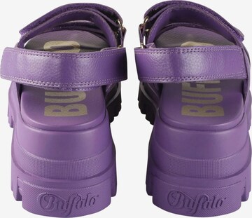 BUFFALO Sandals 'Aspha Snd' in Purple