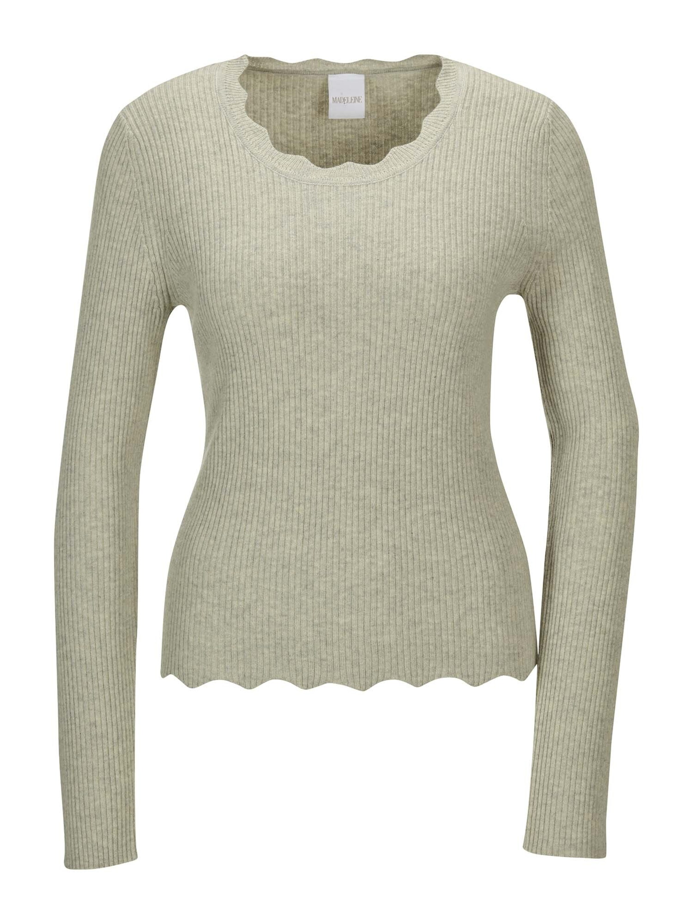 MADELEINE Pullover in Grau: Vorderseite