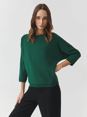 Pullover 'Perlo' di TATUUM in verde: frontale