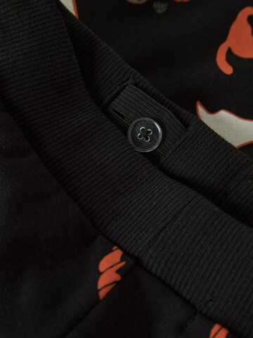 NAME IT - regular Pantalón en negro