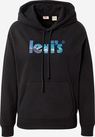 Sweat-shirt LEVI'S ® en noir : devant