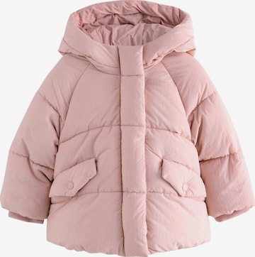 rozā Next Ziemas jaka: no priekšpuses