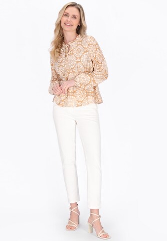 Usha Blouse in Beige