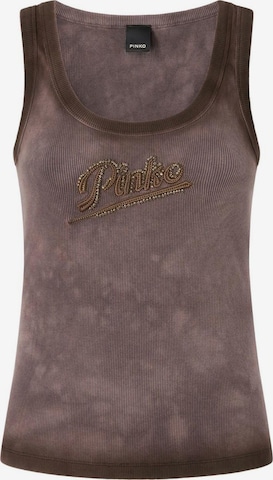 Haut 'Cosmopolitan' PINKO en marron : devant