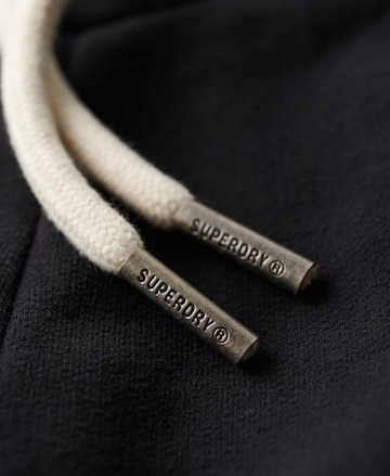 Superdry Tapered Broek in Zwart