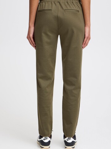 Regular Pantalon chino ' Kate ' ICHI en vert