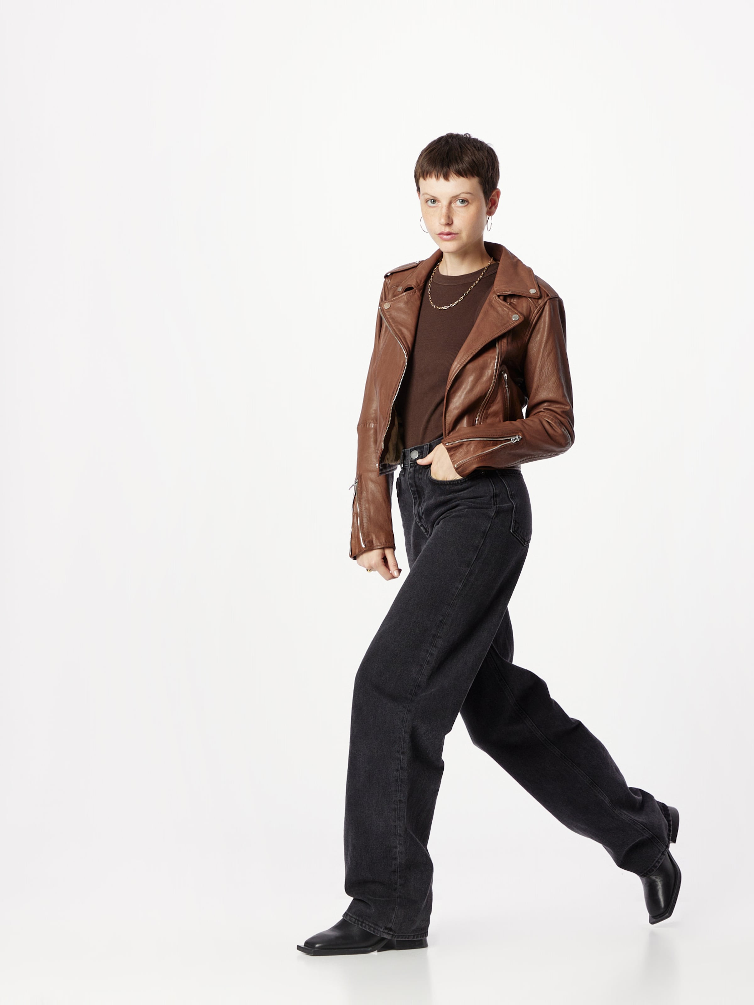 OAKWOOD Between-Season Jacket 'KYOTO' in Brown | ABOUT YOU OAKWOOD Between-Season Jacket 'KYOTO' in Brown | ABOUT YOU