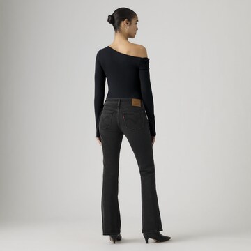 LEVI'S ® Boot cut Jeans 'Low Slim Boot' in Black