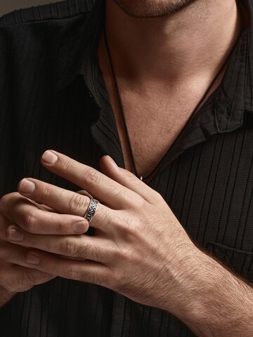 Bague 'CELTIC KNOT AND SWAROG' REYTEL en argent