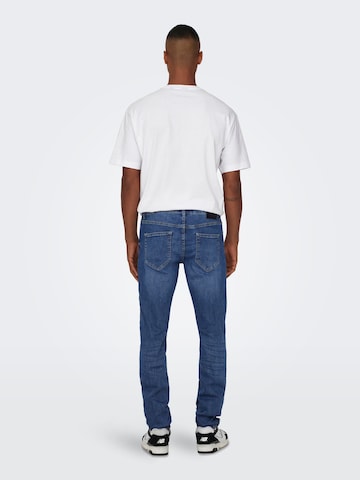 Only & Sons Regular Jeans 'Weft' i blå