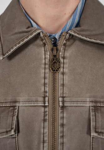 Prohibited - Chaqueta de entretiempo 'Exit Speed' en marrón