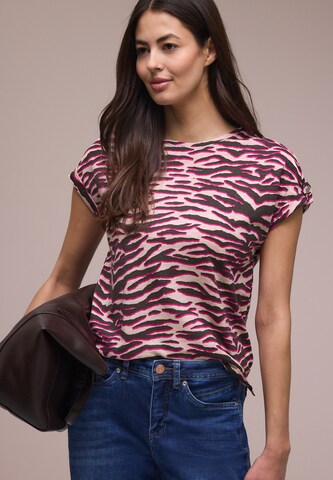 STREET ONE Shirt in Pink: front