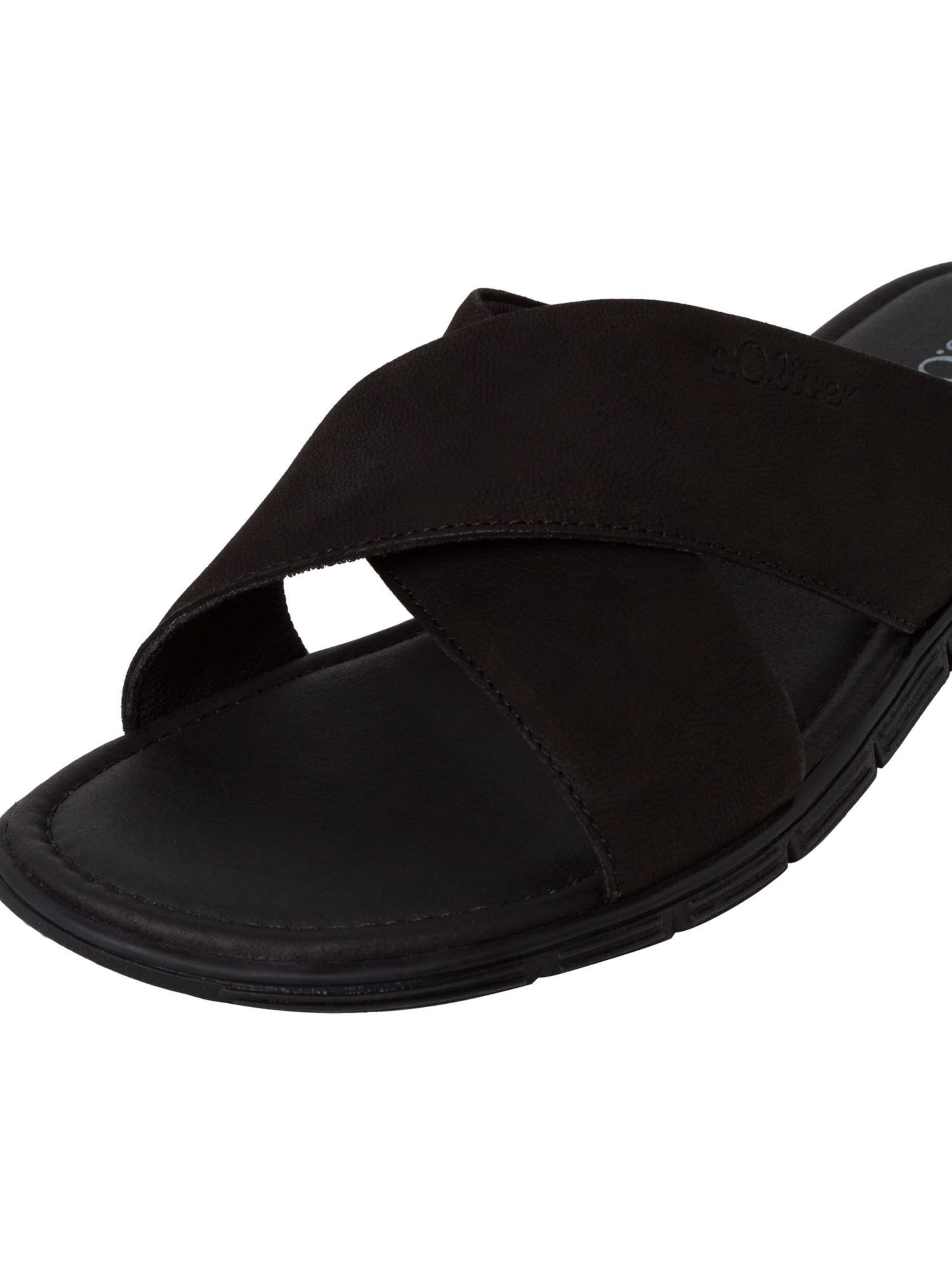 Tongs s.Oliver en noir