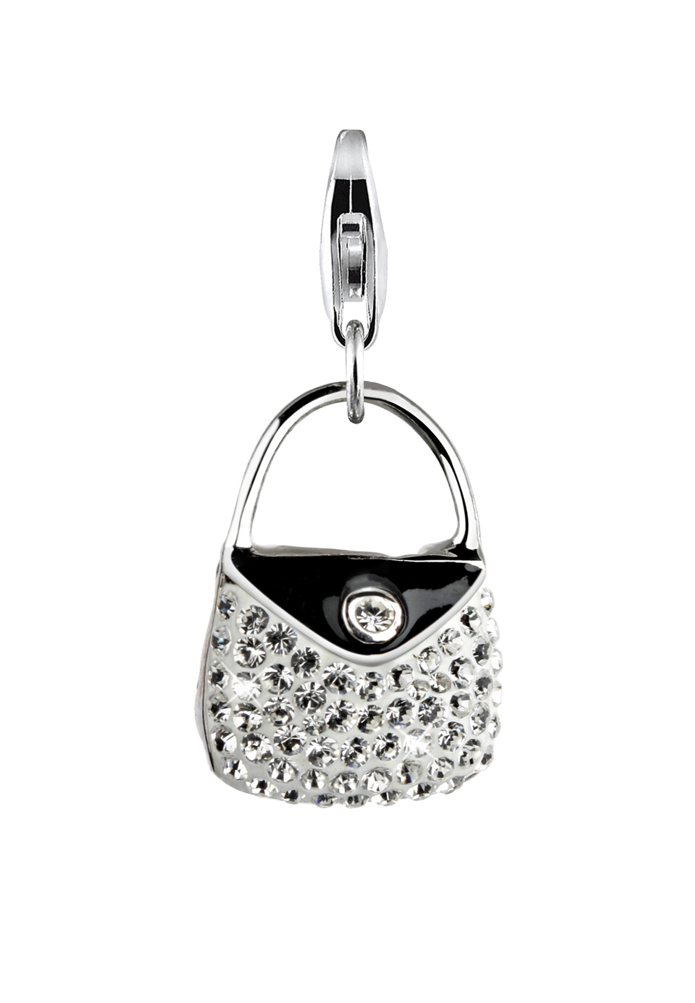 Pendentif Nenalina en argent : devant