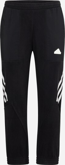 ADIDAS SPORTSWEAR Pantalon de sport 'Future Icons' en noir / blanc, Vue avec produit