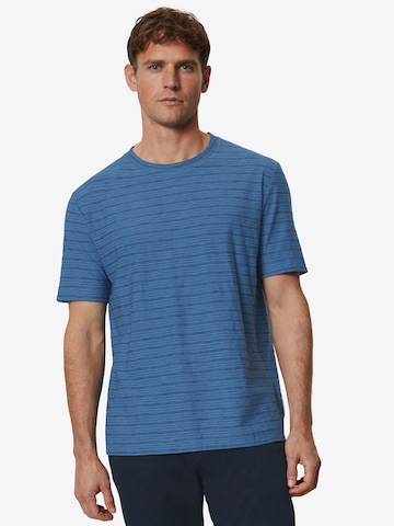 Marc O'Polo Shirt in Blauw: voorkant