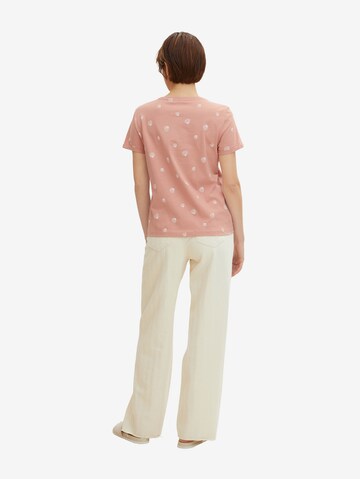 TOM TAILOR T-Shirt in Pink