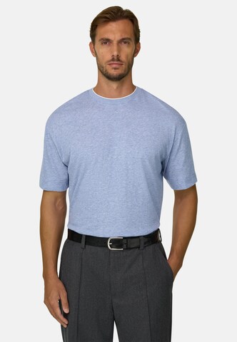 Boggi Milano Shirt in Blauw: voorkant