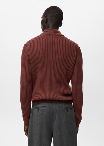 MANGO MAN Pullover 'Arielt' in Rot