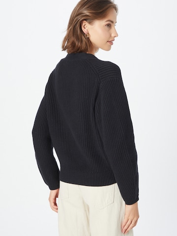 ABOUT YOU Knit Cardigan 'Sana' in Black