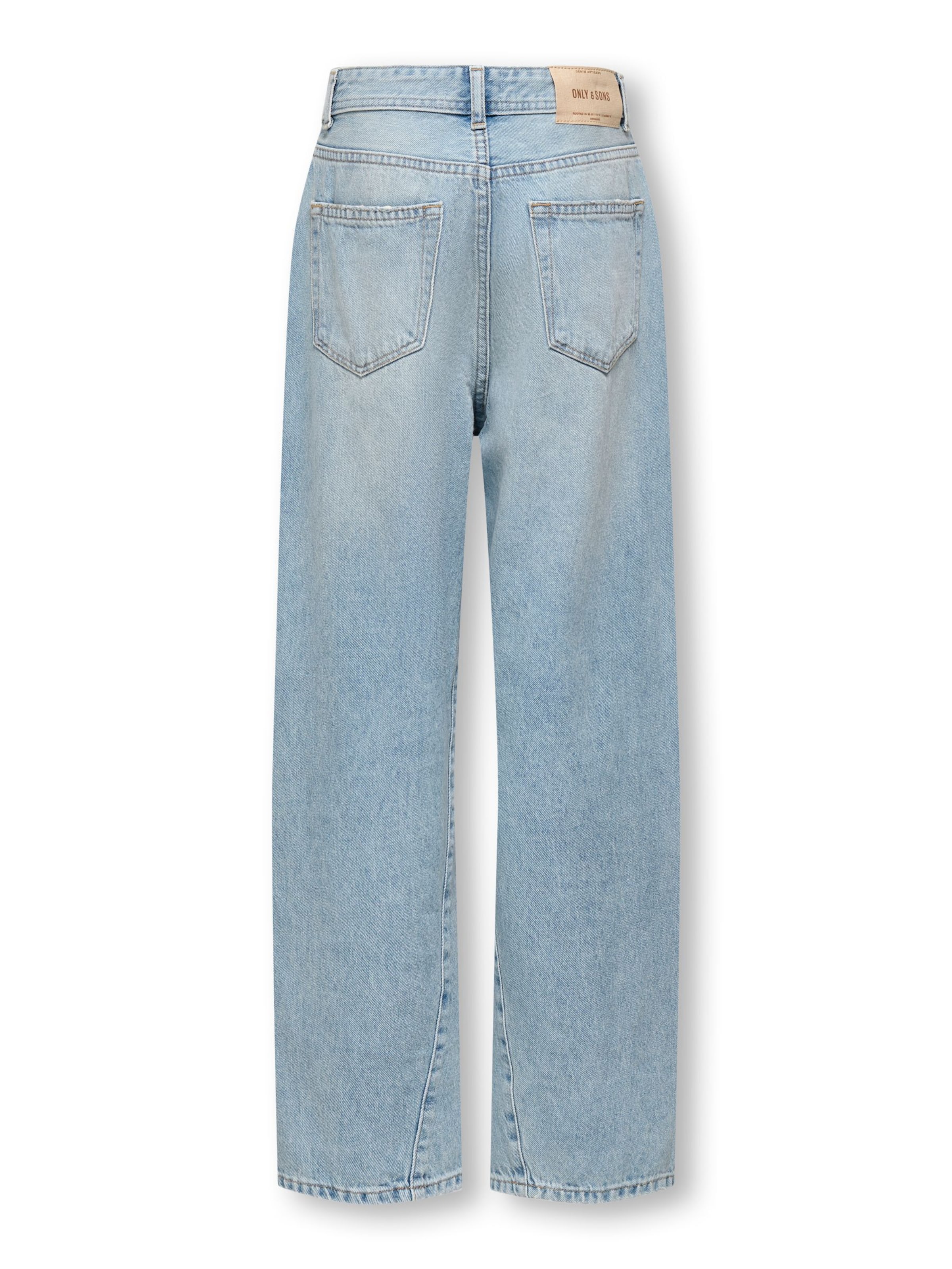 Only & Sons Junior Loosefit Jeans 'OSJFade' i blå