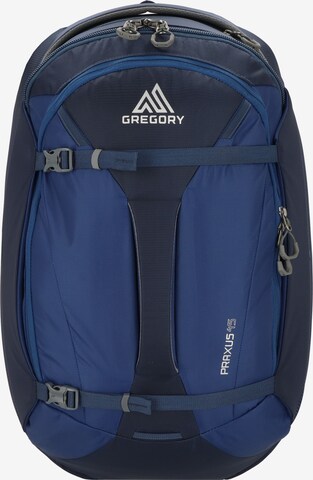 GREGORY Backpack 'Praxus' in Blue: front