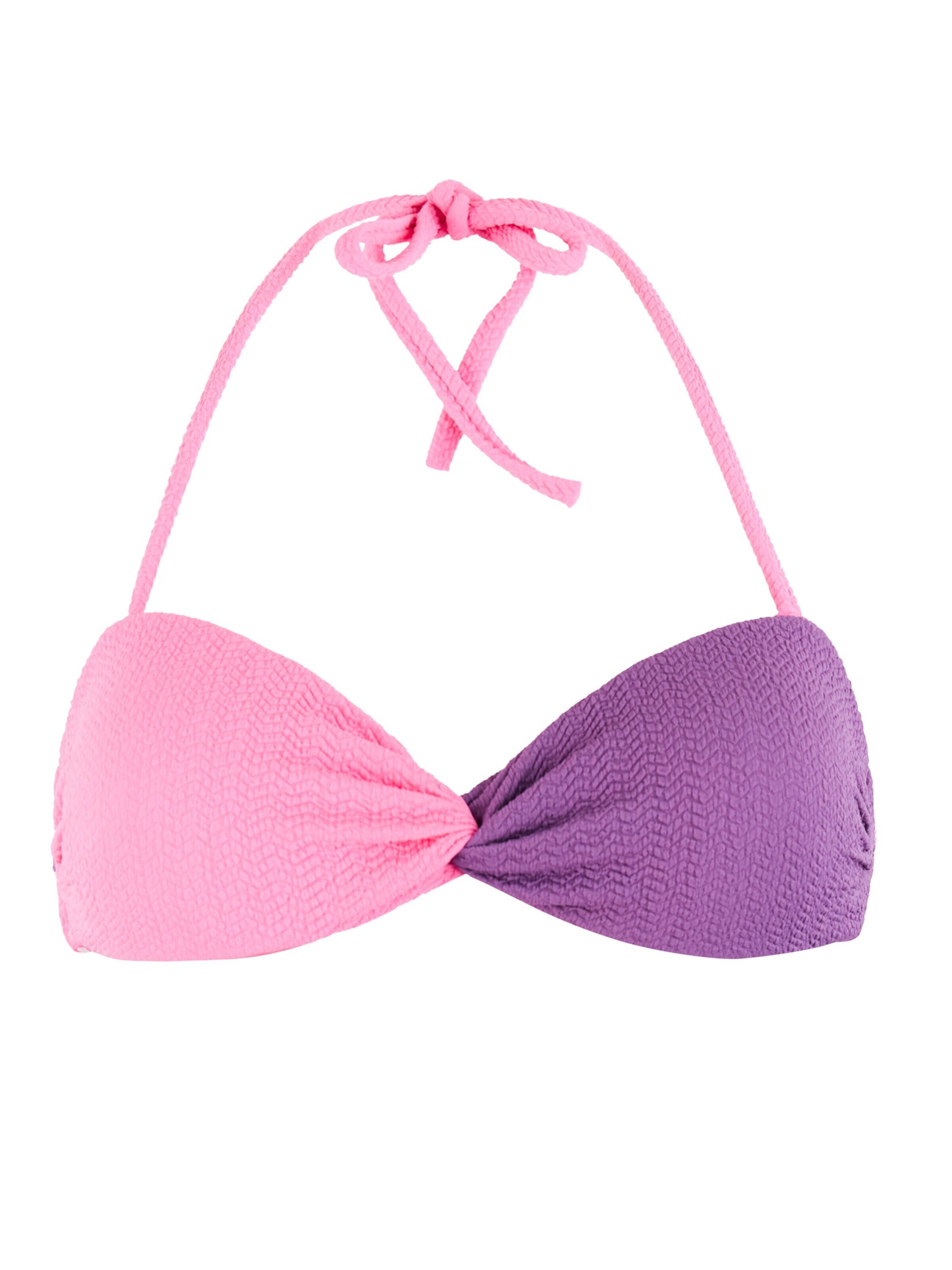 PROTEST Bandeau Bikini 'PRTScar' in Purple