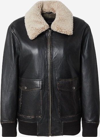 juoda OAKWOOD Demisezoninė striukė 'JACKY': priekis