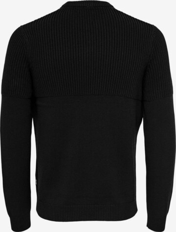 Only & Sons Pullover in Schwarz