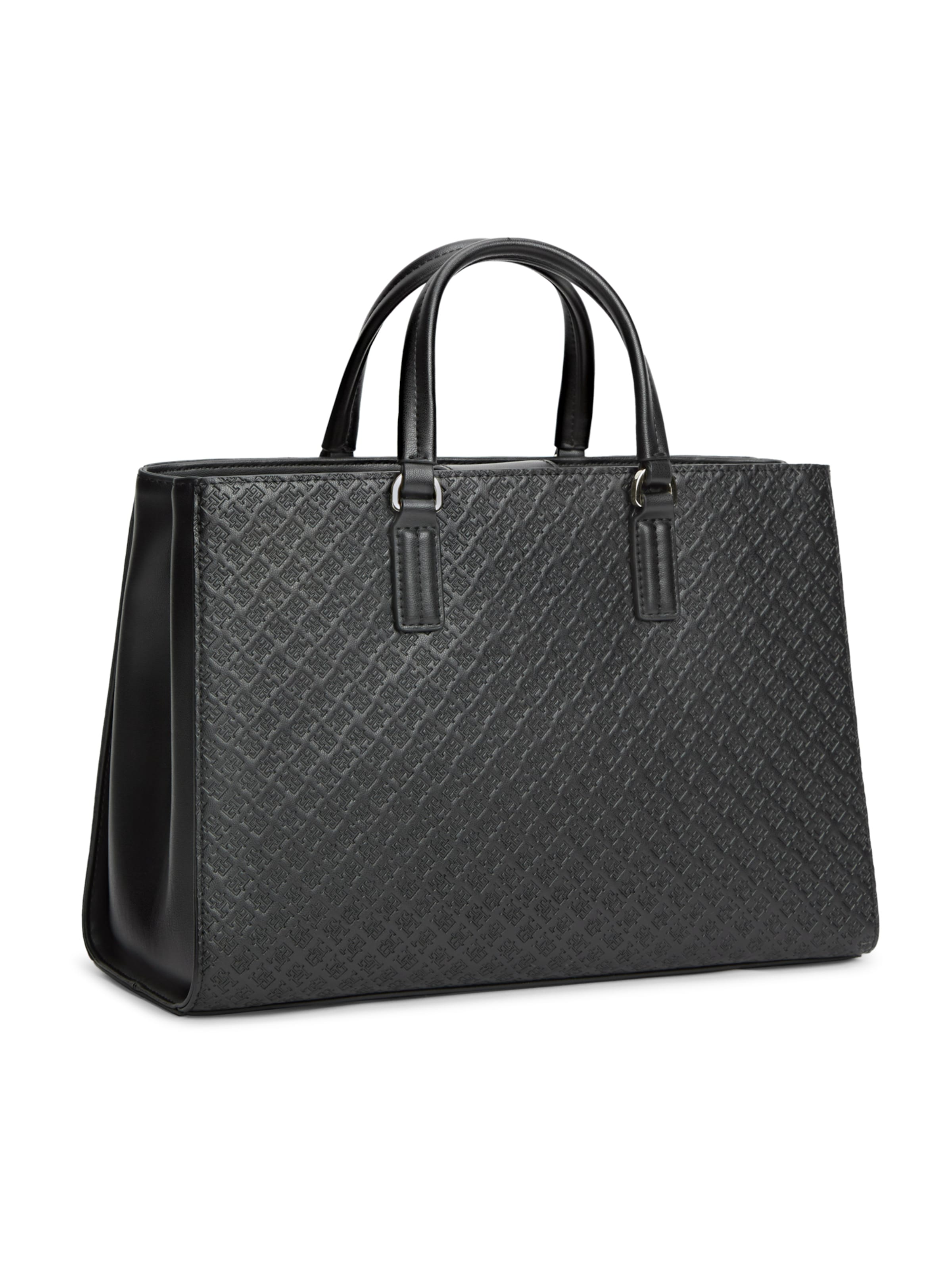 TOMMY HILFIGER Handtasche in Schwarz